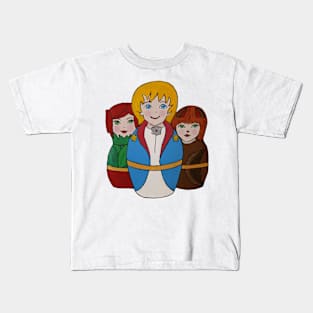 Little Prince Matryoshka version Kids T-Shirt